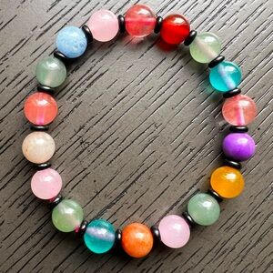 Mix crystals bracelet